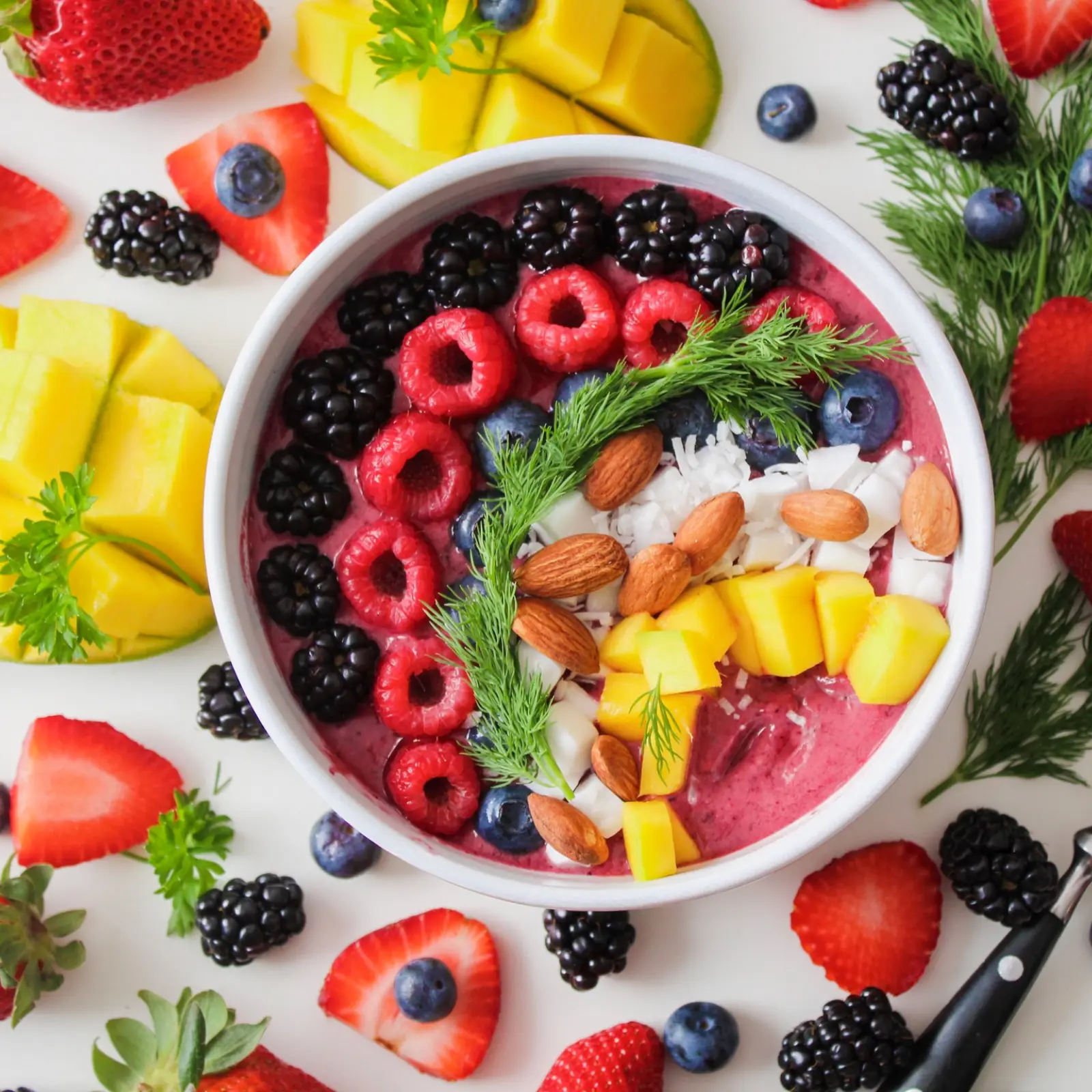 Quick 30-minute dinner meal prep ingredients layout