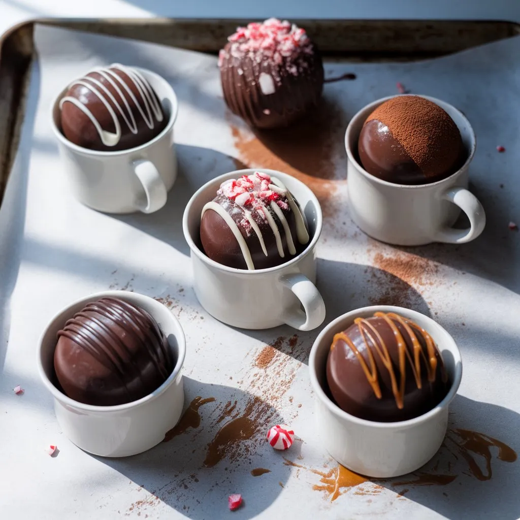 a-high-hot-chocolate-bomb-serving-image-of-five-finished_DA1YNT-SQpuaMJN5XV-hGg_iBjnqt3HQBaVvoA90NPuSw Hot milk being poured over a chocolate bomb in a mug with marshmallows rising to the surface