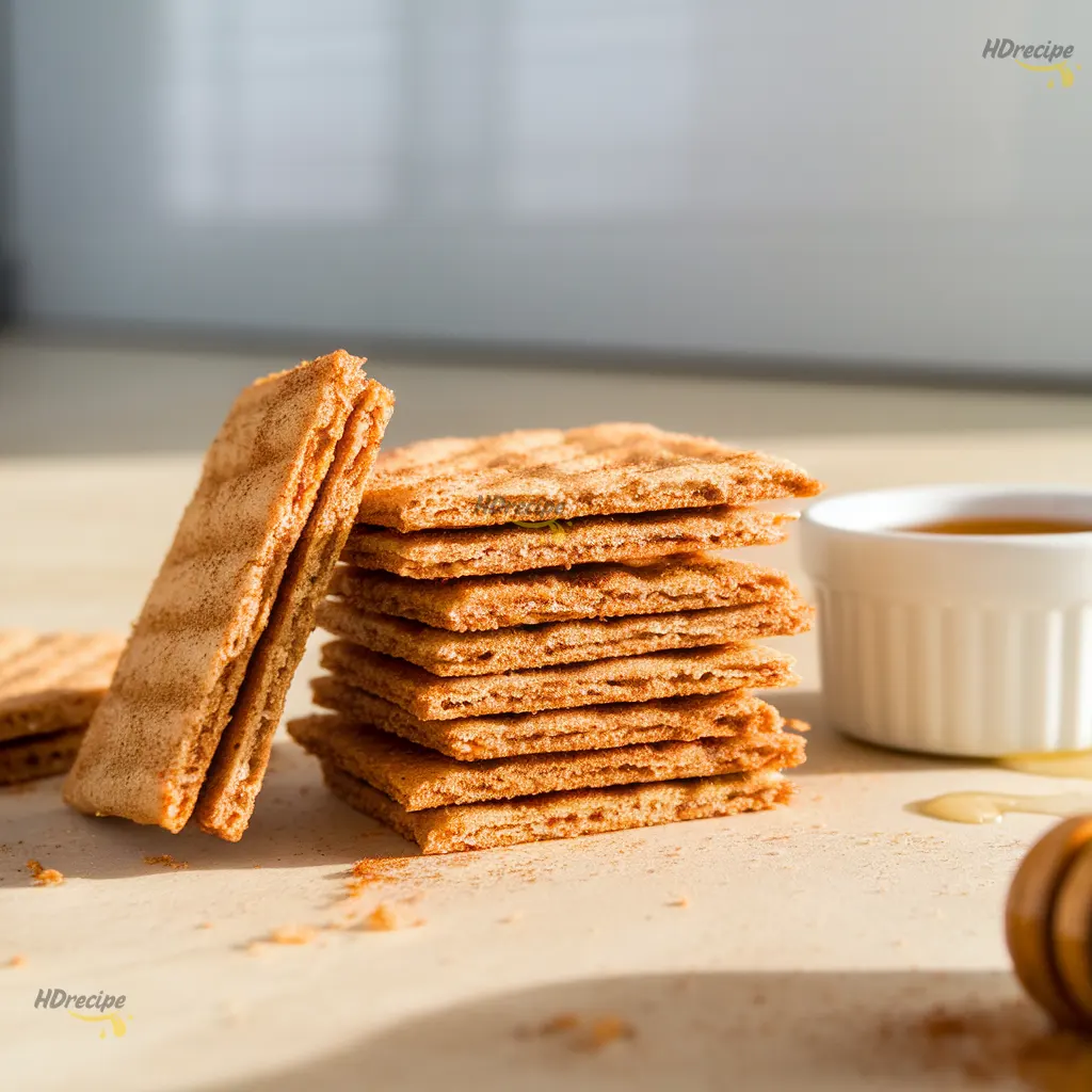 baked-graham-crackers Gluten-free graham crackers used to make a neat s’more.