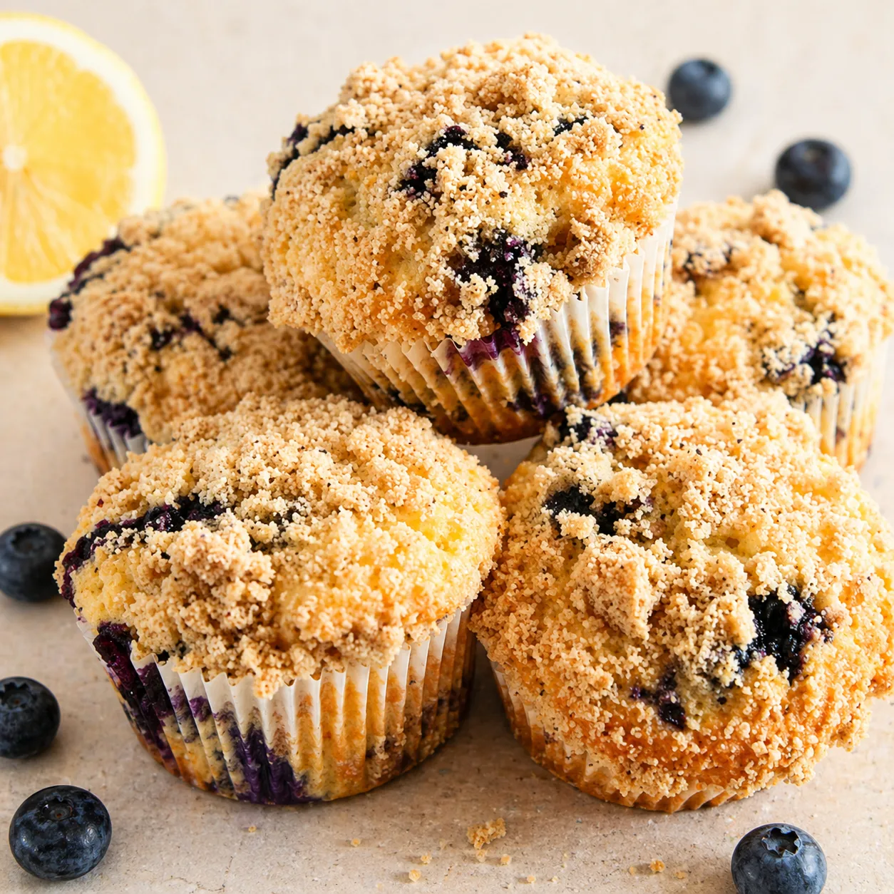 Vegan Blueberry Muffins With Crumble That Fool Everyone (30 Min!)