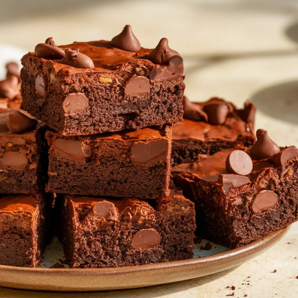 Fudgy Gluten Free Zucchini Brownies in 35 Minutes