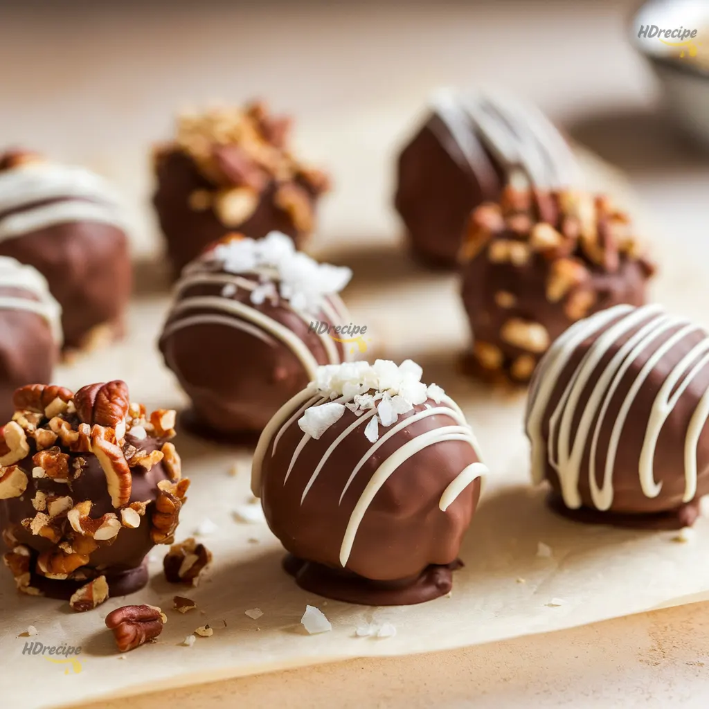 topping-pumpkin-cheesecake-balls Freshly dipped cheesecake balls topped with pecans and sal