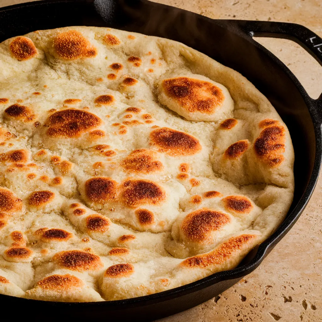 cottage-cheese-flatbread-cooking